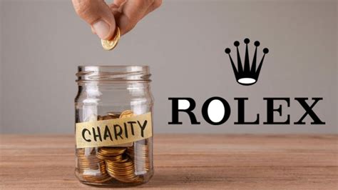 rolex watch company non profit|Rolex donation.